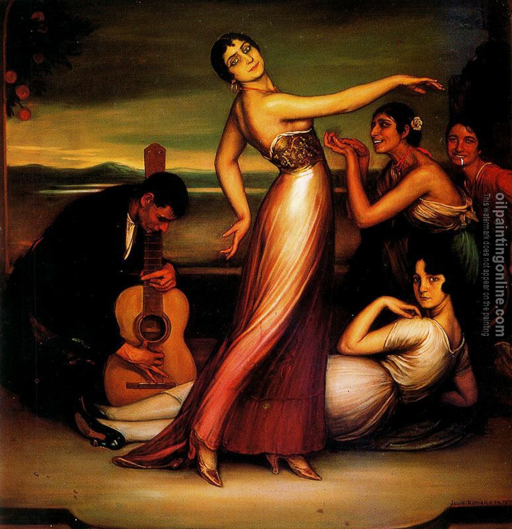 Julio Romero de Torres - Alegrias